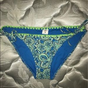 Hollister paisley bikini bottoms!